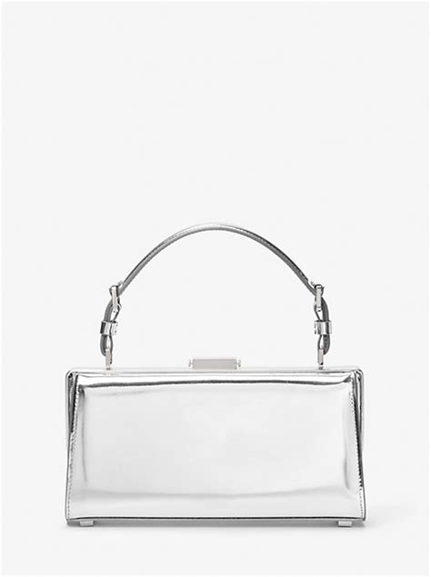 Gwyneth Specchio Leather Shoulder Bag 